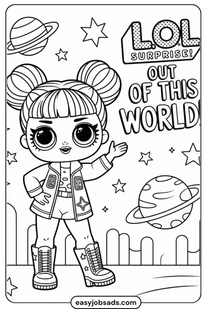 L.O.L. Surprise! Coloring Pages (10)