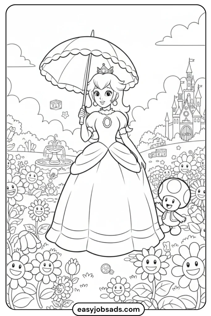 Princess Peach’s Garden